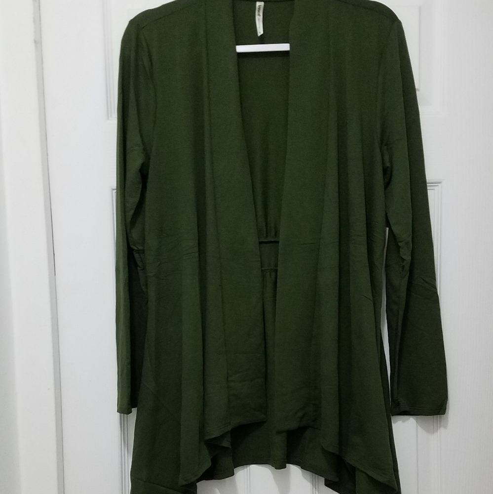 Open, lightweight sweater